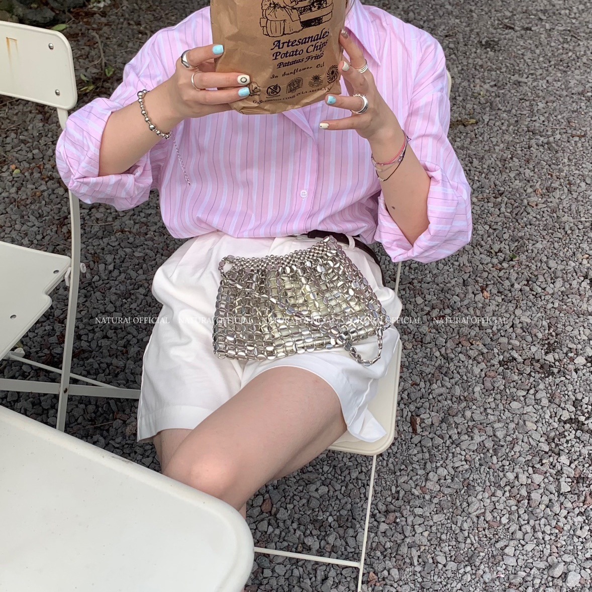 Designer's handmade bead woven handbag 2025 new underarm shoulder crossbody bag