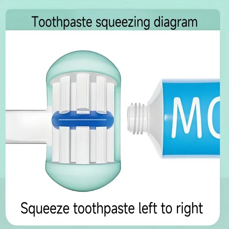 Three-Sided Adult Electric Toothbrush Rechargeable Sonic Vibration Waterproof Electric Toothbrush 250801