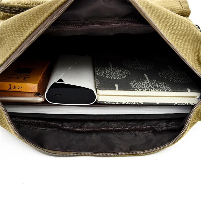 Men Canvas Shoulder Bags Casual Tote Travel Mens Crossbody Bag Messenger Bags Fashion High Quality Handbag 250731