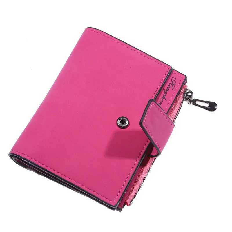 New Leather Women Wallet Hasp Small and Slim Coin Pocket Purse Women Wallets Cards Holders Luxury Brand Wallets Designer Purse XJ250806