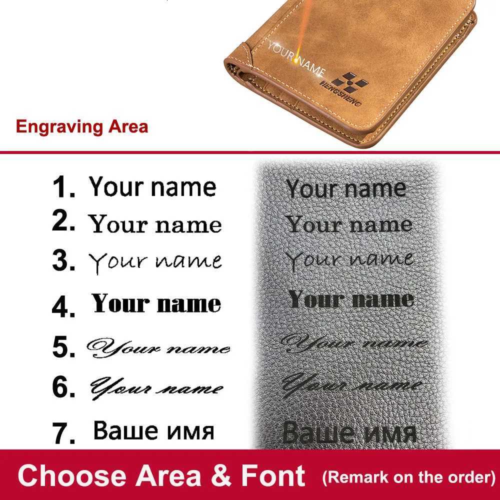 New Men Wallets /ID Holder Vintage Brand Male Wallet High Quality PU Leather Photo Holder Foldable Short Men Wallet XJ250806