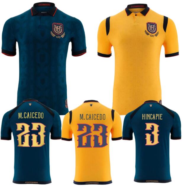 2025 2026 Ecuador Soccer Jerseys national team PACHO ESTUPINAN HINCAPIE CAICEDO VITE VALENCIA ORDONEZ PLATA home away football men and kids shirt