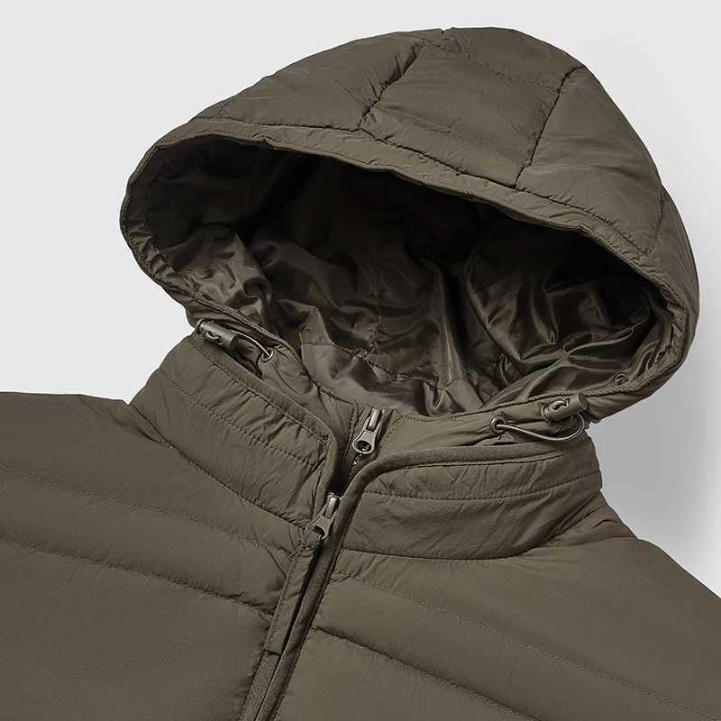 INFLATION Water-Resistant Down Jacket Unisex Streetwear Warm Loose Fit Outerwear with Detachable Design for Men W250806