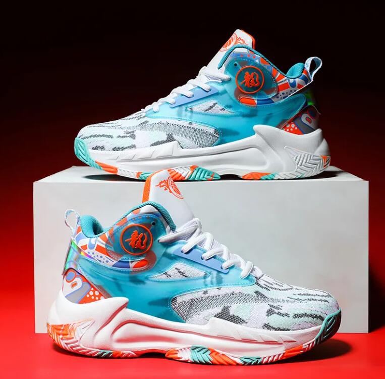 New Basketball Shoes sneaker Men's Sports Anti-Slip Abrasion Resistant Training Competition Shoes Z 8.2-2