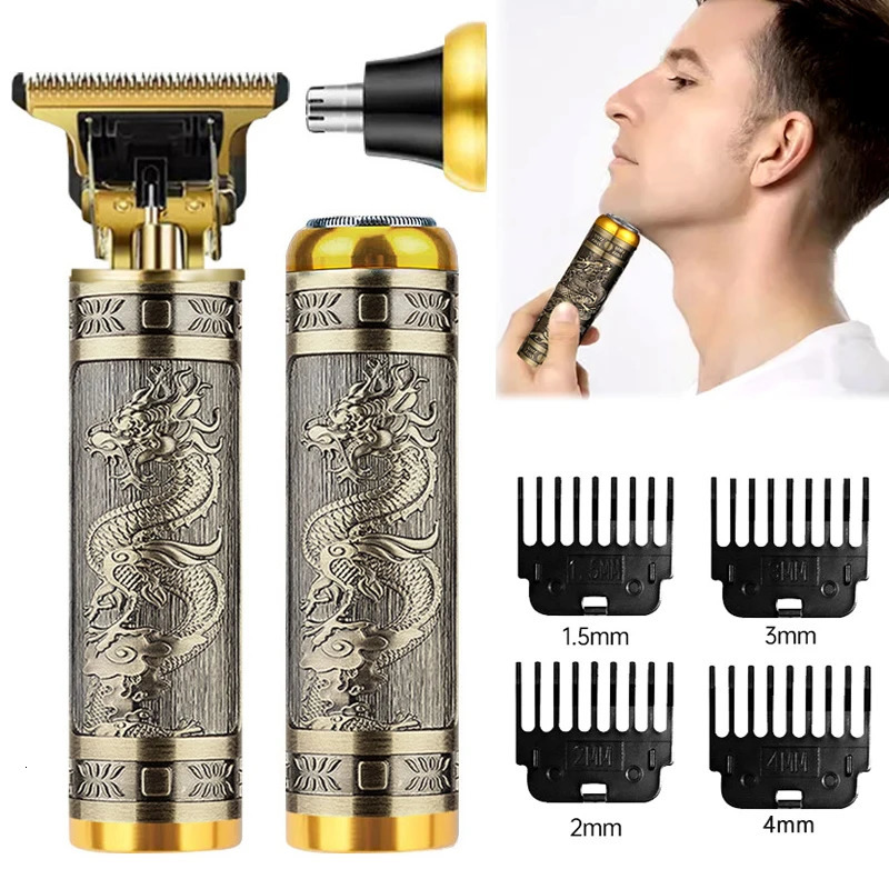 T9 3-In-1 Electric Shaver USB Rechargeable Nose Ear Hair Trimmer Men Family Travel Portable Beard Trimmer Beard 250805