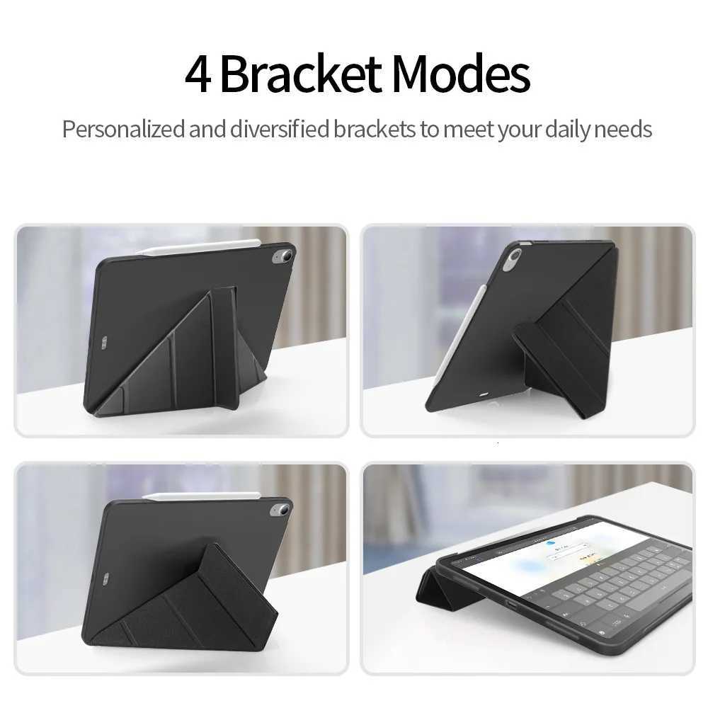 Y Folded Case for iPad Pro 11 2018-2024 Cover iPad Air 11 2025 A16 11th 10th 10.9 Shell iPad Air 2 3 4 5 Mini 6 7 A17 pro Cover T250806