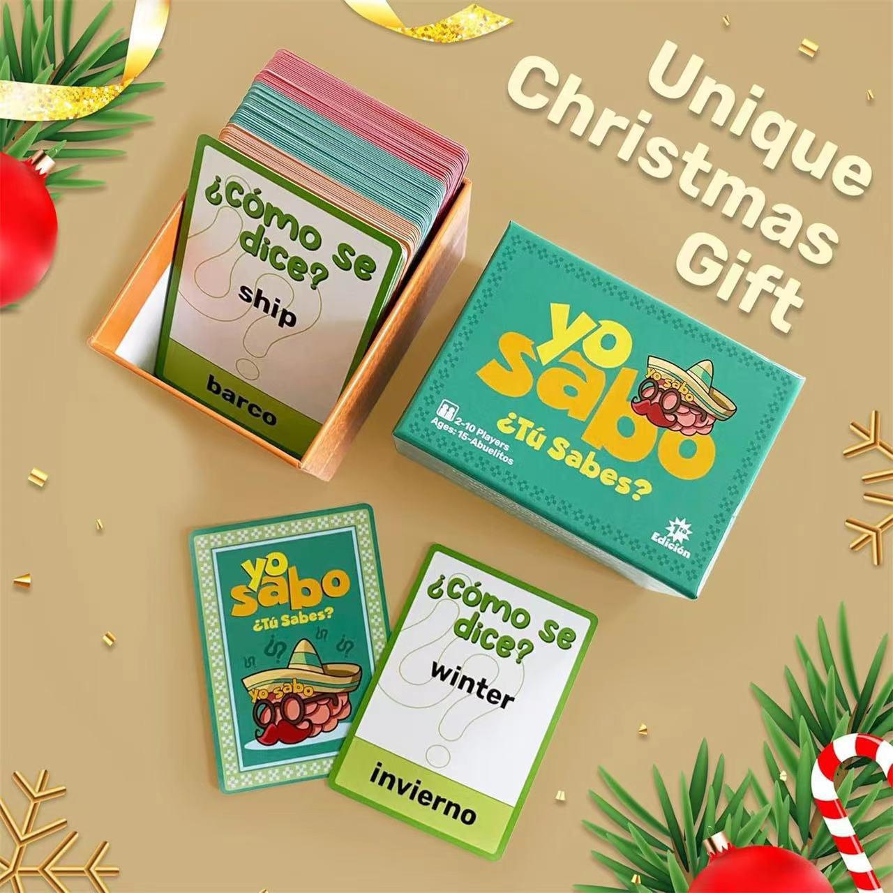 Yo Sabo Card Game - Engaging Latin Style Party Entertainment