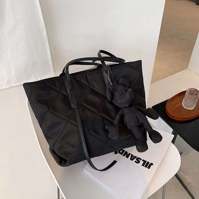 Women's Tote 2025 New European and American Fashion Shoulder Western Style Dia Shopping Bags Textured Handbags