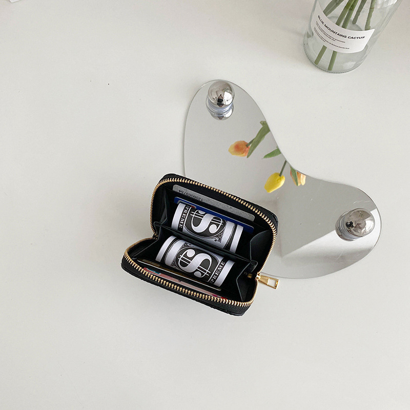 Luxury Wallet Women's Wallet Trendy Short Zero Wallet Small Designer Mini Wallet PU Leather Card Bag Instagram Style 250806