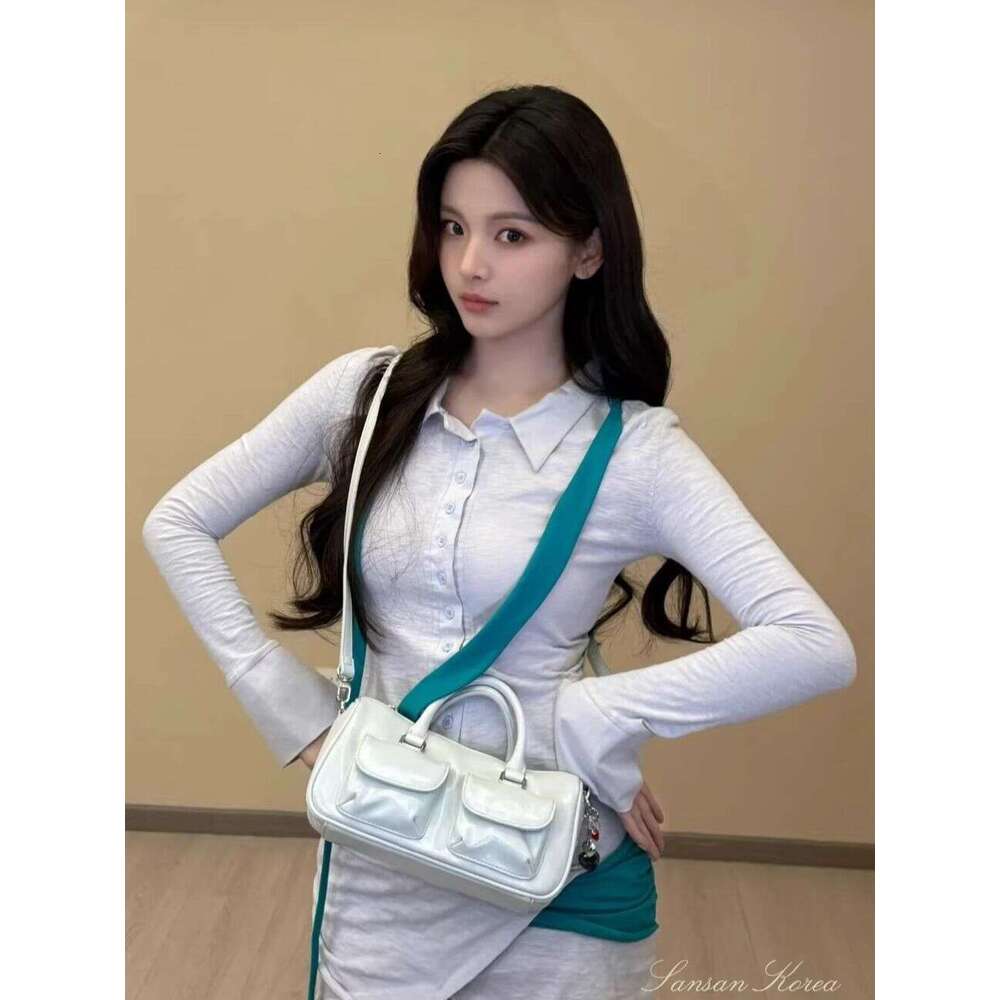 Designer Bag Tote Shoulder Bag Yang Chaoyue Same Style SANSAN Korea Standoil Strap Crossbody Handbag