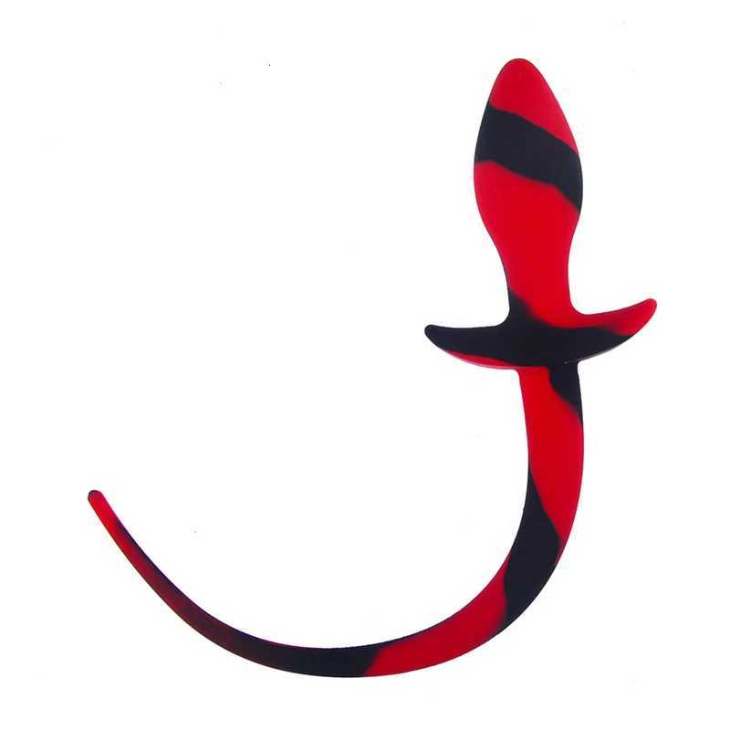 Silicone Butt Plug Pig Tail Dog Tail Puppy Play Gay Anal Accessories G-Spot Prostate Massager Anal Plug Tail Fetish Sex Toy XJ250806