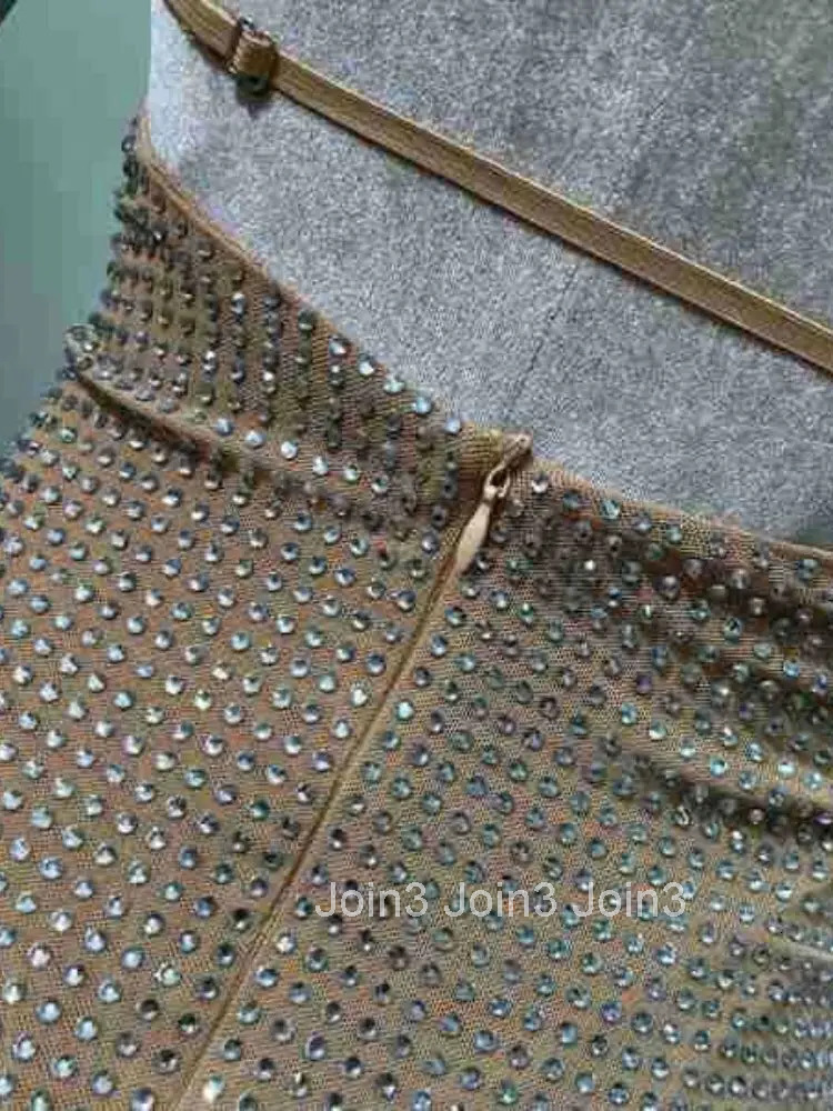 New Summer Sequined Backless Sexy Womens Mini Dress Elegant Shiny Robe Scarf Collar Sleeveless Tight Fitting Club Dresses