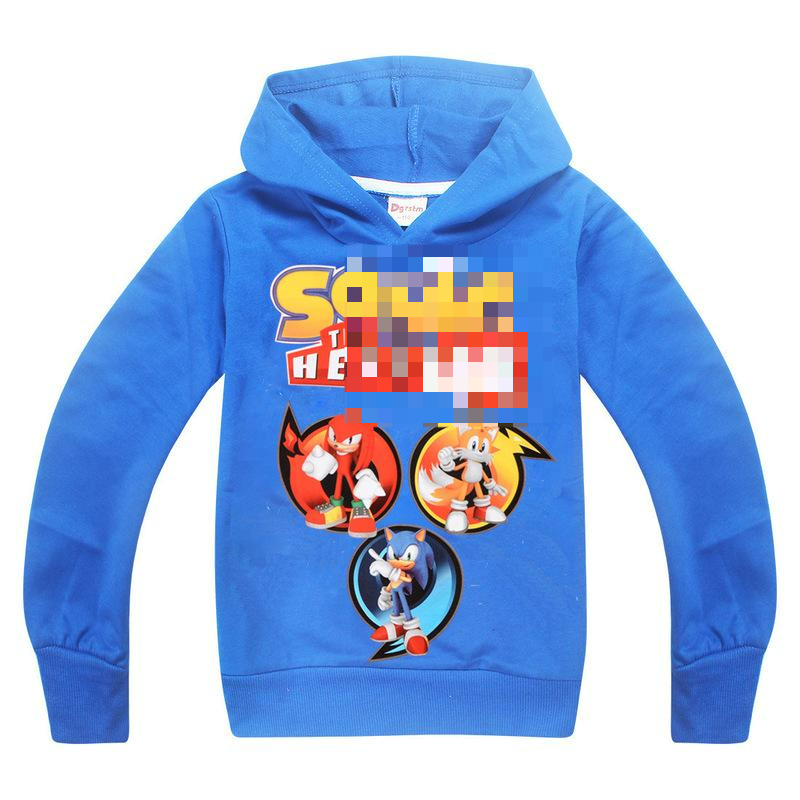 Boys Girl The Hedgehog Clothing Sets Hoodie Pants Children Kids Sweatshirt Trousers Long Sleeve T shirt Tops Tee ClothesW251204