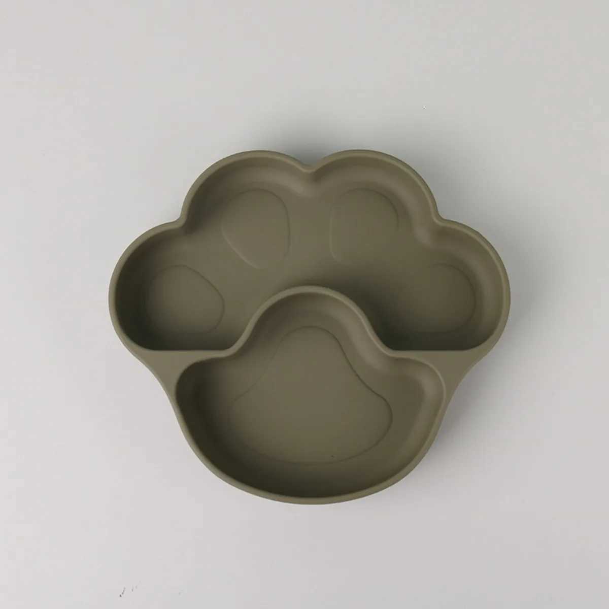 New Baby Feeding Set Silicone Baby Plate Sucker Bowl Cute Babies Dish Plate Toddler Training Tableware Kids Baby Feeding Bowls X250806