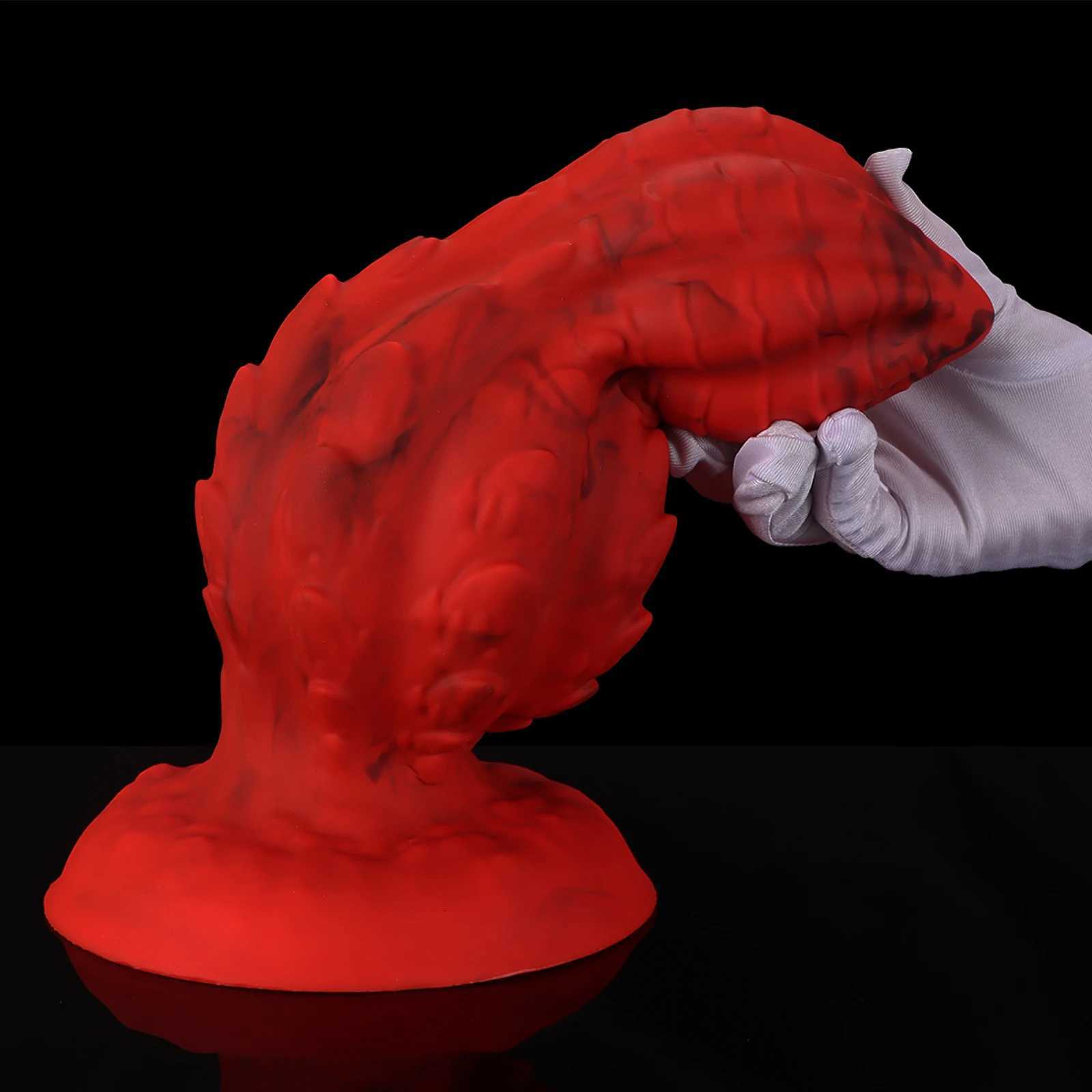 Super Big Beads Anal Plug Soft Silicone Huge Butt Plug Dilator Anal Massage Spiral Anal Toys Masturbation Sex Toy For Women Men XJ250806