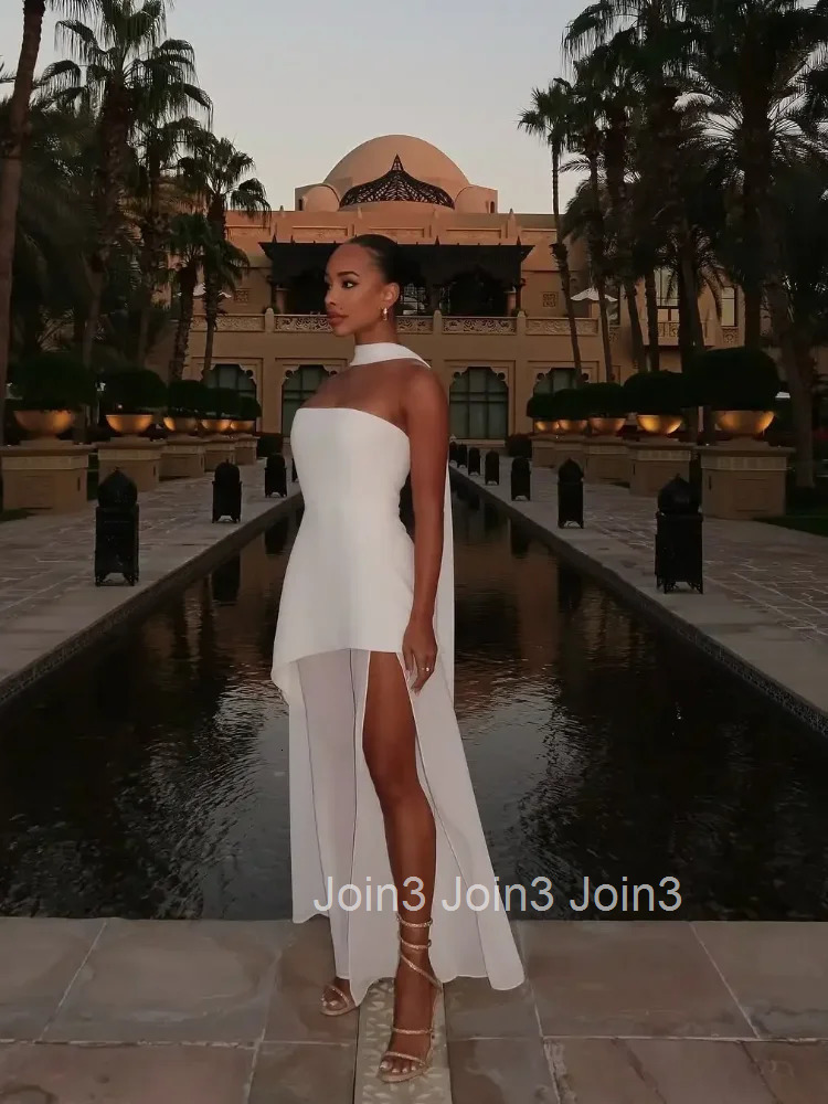 Fashion Strapless Ribbon Mesh Patchwork Maxi Dress Elegant Sleeveless Backless Vacation Long Robes New Women Beach Dresses