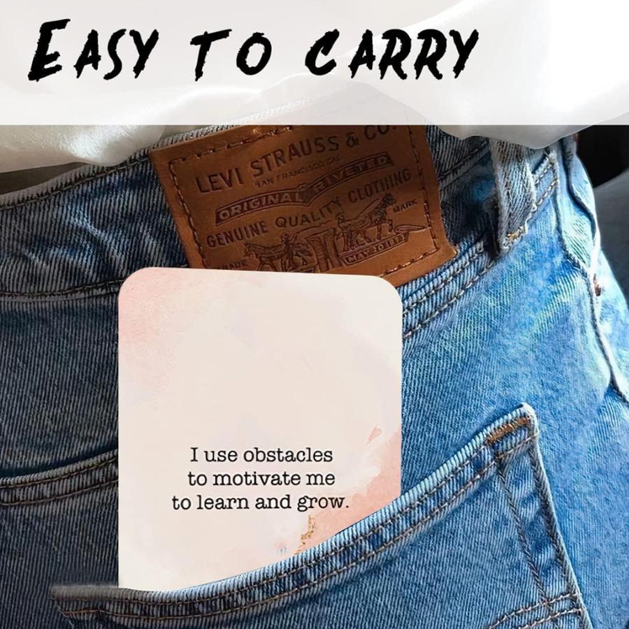 One box containing 53 "Affirmation Cards for Empowering Women - The Daily Motivation and Inspiration of Villains" - The perfect gift for wom