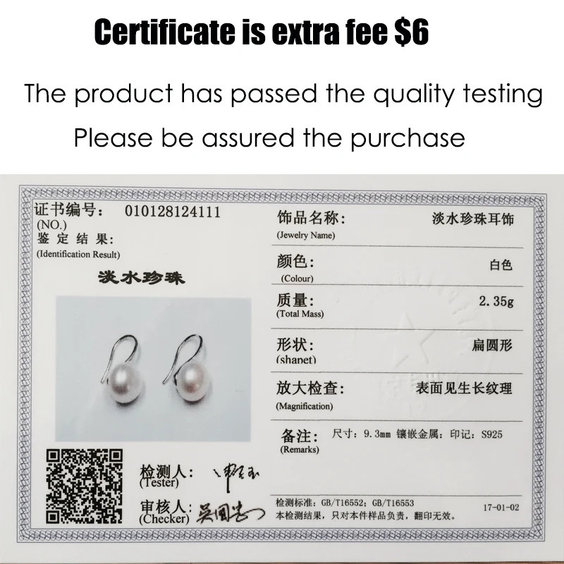 Wedding Gray Natural Pearl Earringsblack Trendy 925 Sterling Silver Freshwater Pearl Earrings For Women 250805