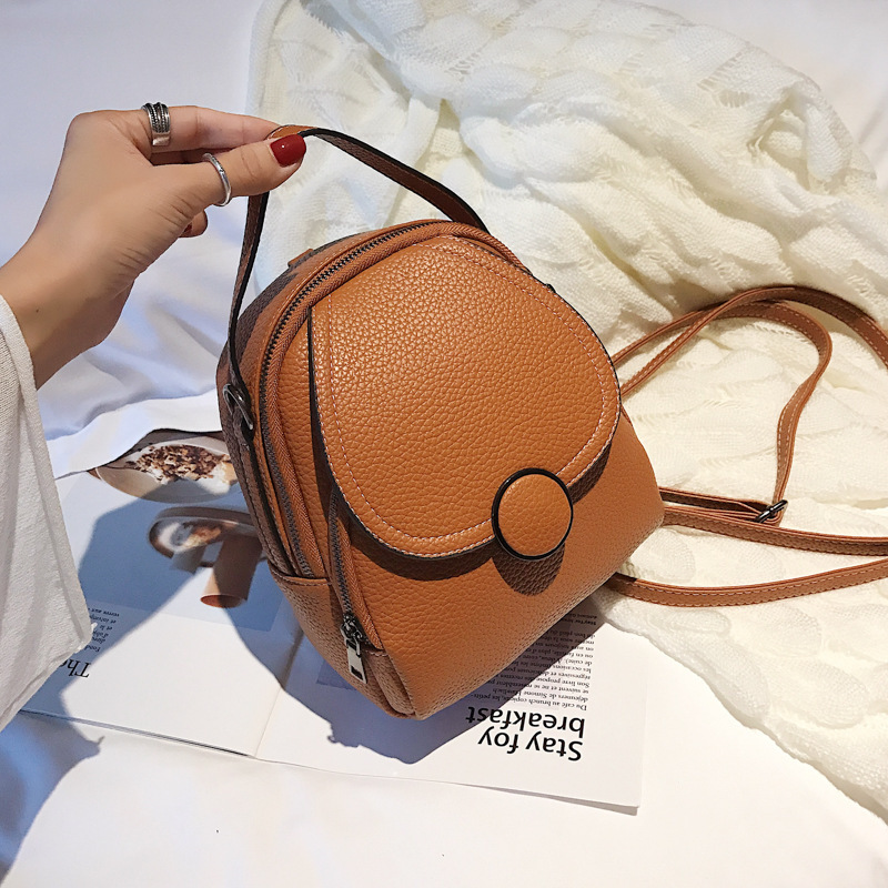 Stylish Multifunctional Small Backpack with Contemporary Look Versatile Storage Solution