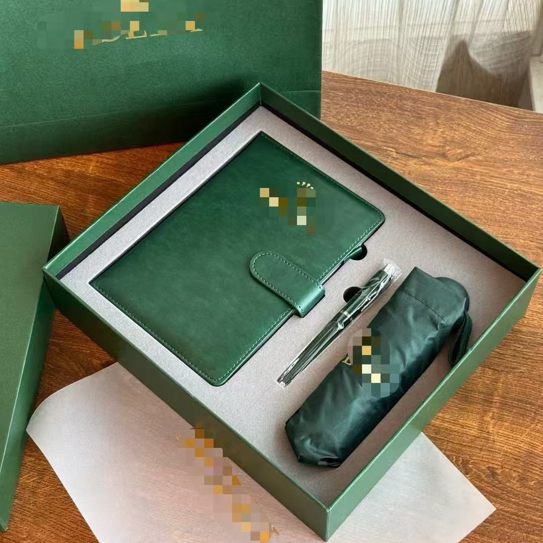 Designer gift set Premium Gift Set UV Protection Umbrella, Notebook & Pen with Elegant Case (Birthday/Corporate Gifts)