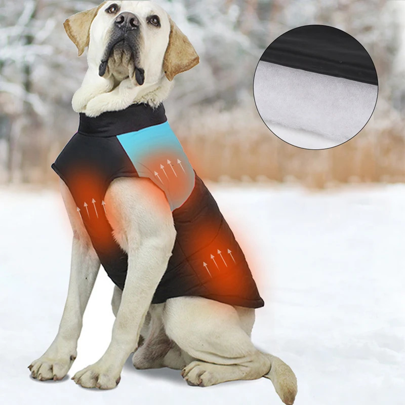 Waterproof Pet Dog Puppy Vest Jacket Winter Warm Dog Clothes Waterproof Pet Vest Zipper Jacket Coat For Small Medium Large Dogs 250805