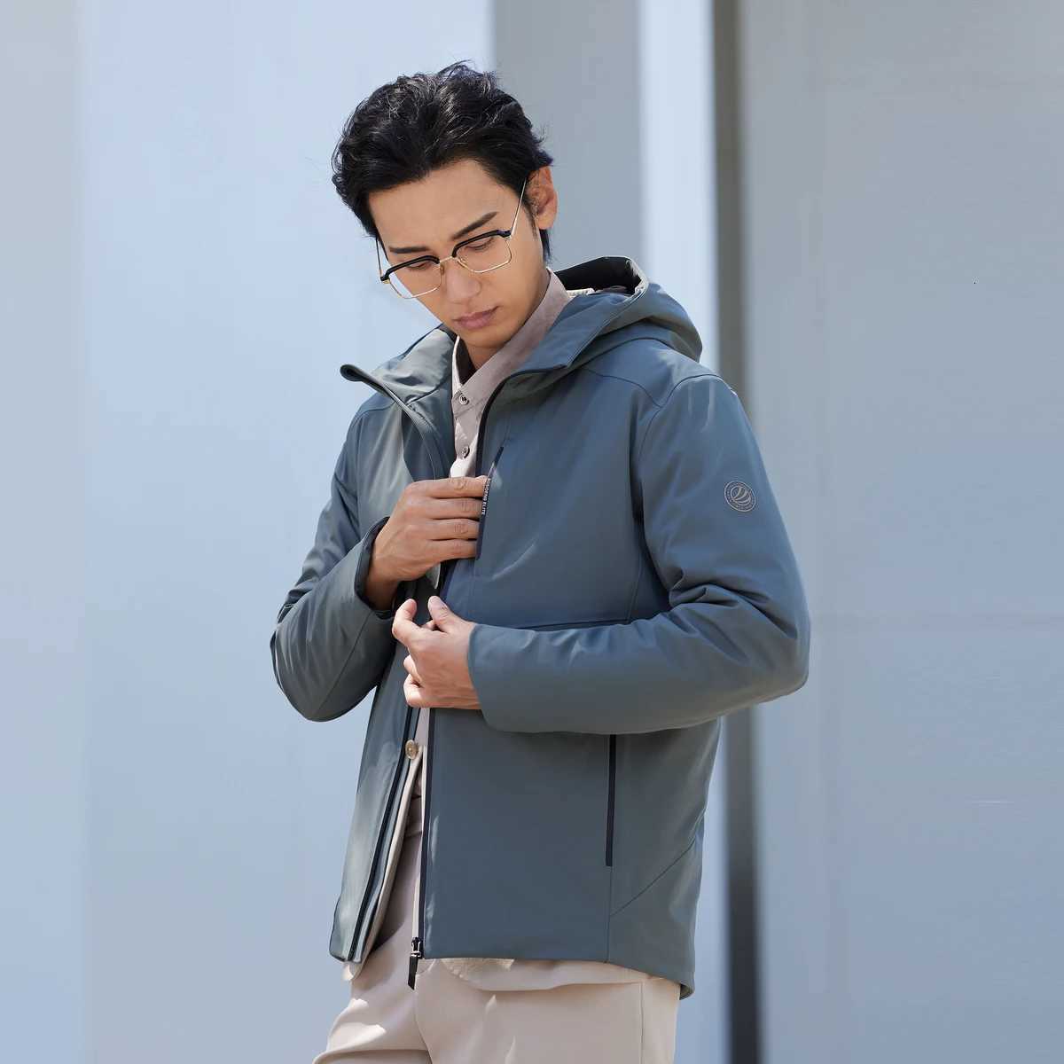 BOSIDENG Men Winter Jacket Business Jacket Hooded Warm Jacket W250806