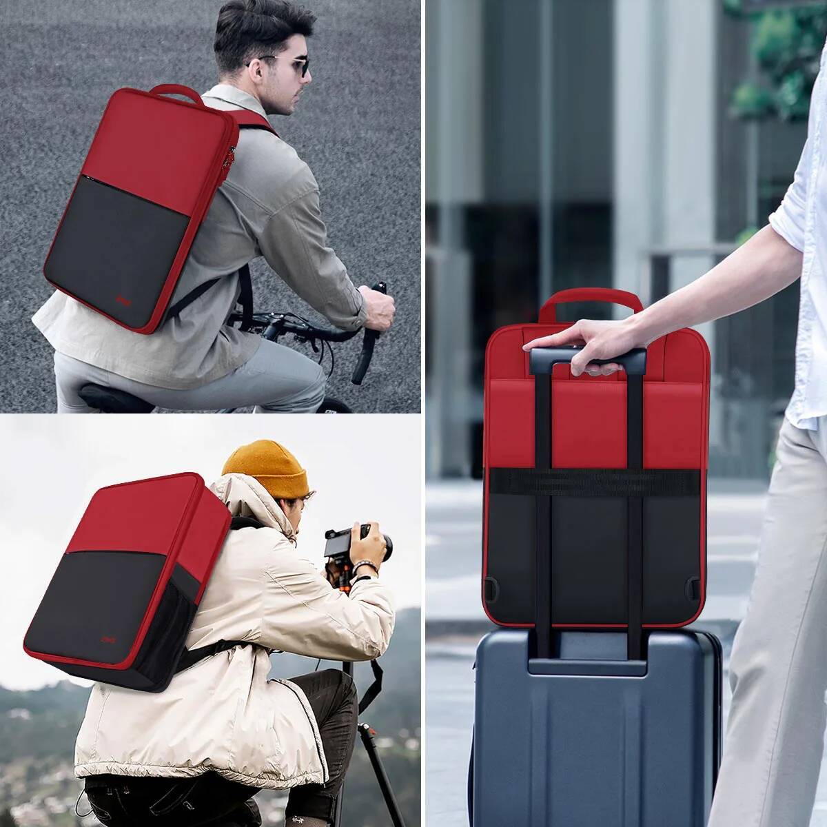 Slim & Expandable Laptop Travel Business Backpack Water Resistant Daypack Bookpack for Most 17 inch NoteBooks high-quality