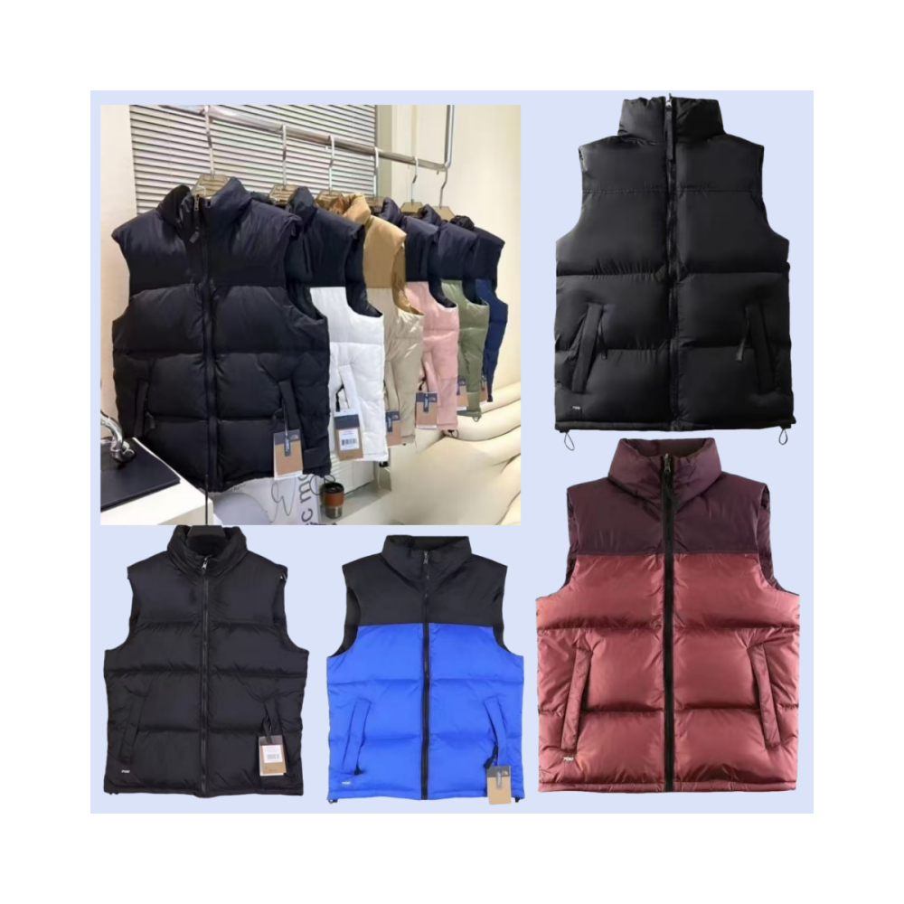 jacket designer jacket men High quality designer topthe jacket women vest down sleeveless puffer jacket winter Camouflage face puffer montage jacket vest jacket