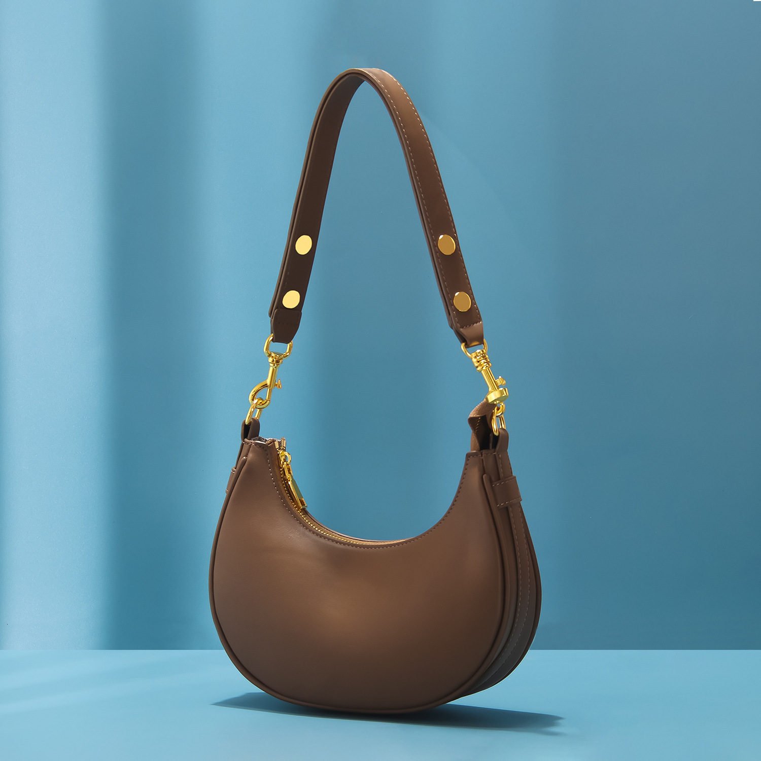 2025 summer new style niche design armpit bag soft leather shoulder bag women s spring bag designer trend bag women s crossbody bag women s shoulder b