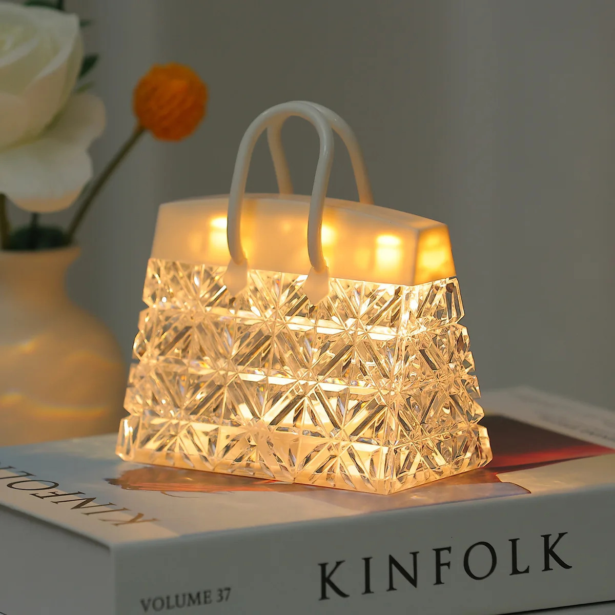 Adornment small night light birthday with hand gift atmosphere to send girlfriends projection table lamp 250806