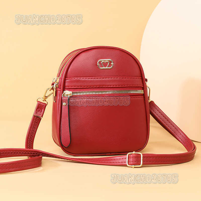 Small Handbag Womens Solid Color Versatile Phone Bag 2025 New Small Crossbody Bag Vertical and Mini Change Bag H250806