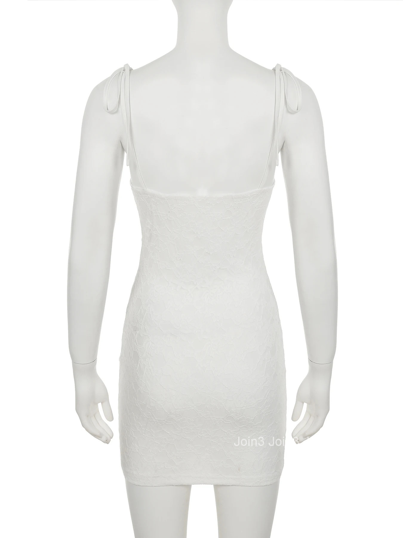 IAMSURE Holiday Lace Bodycon Dress Beach Style Slash Neck Sleeveless Mini Dresses For Women Summer Fashion Streetwear Lady