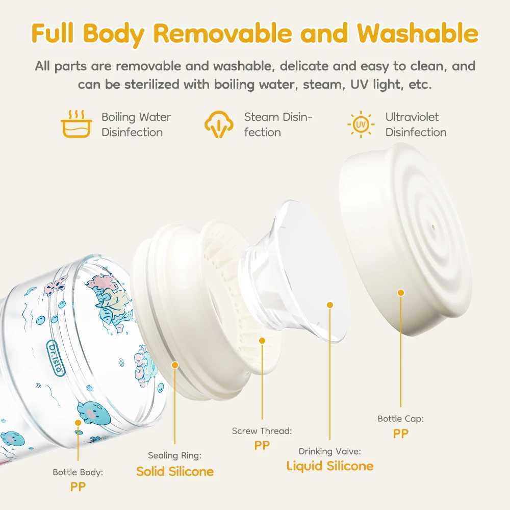 New 280ml Baby 360 Degrees Drinking Water Learning Drinking Cup Baby Sucking Cup Flip Lid Leakproof Infants Water Cups BPA Free X250806