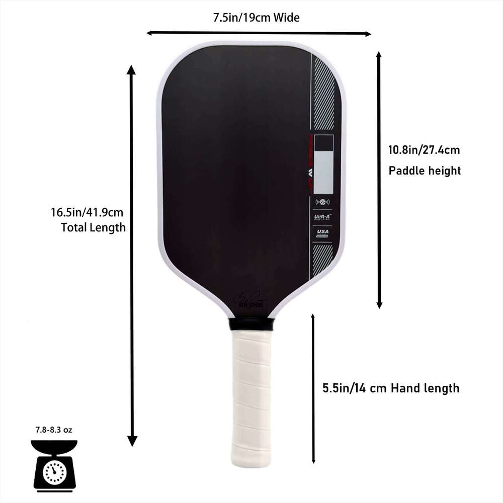 2025 Perseus Gen Player Edition 16MM/14MM Pickleball Paddle USAPA Approved 4th Generation Propulsion Core Carbon Surface