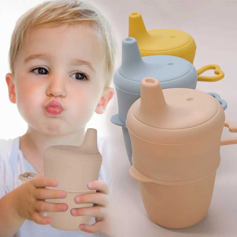 Portable Drinkware Baby Food Storage Snacks Cup Infant BPA Free Sippy Cup Silicone Feeding Accession For Kids Christmas Gift X250806