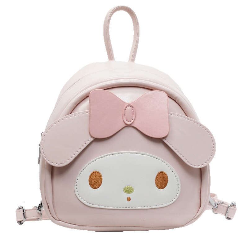 High-Quality Fashion Bowknot Handbag and Shoulder Bag for Women Cute Cartoon Fresh Patchwork Backpack