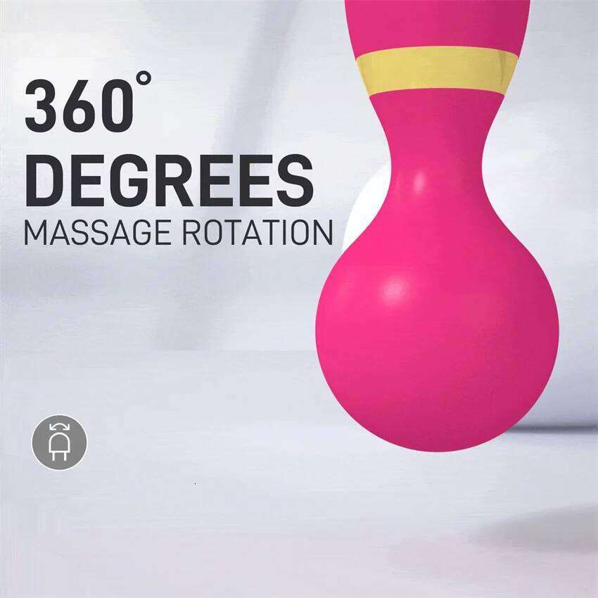 Powerful Double Head Vibrator Av Magic Wand Massager Masturbator For Women Dildo G Spot Orgasm Clitoris Stimulator Adult