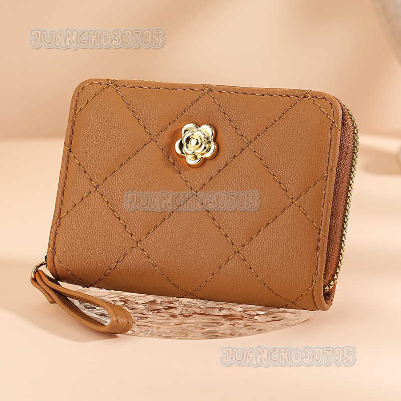 Light Luxury Small Style Womens Accordion Card Holder Multi-card Slot Large Capacity Casual Coin Purse Card Case H250806