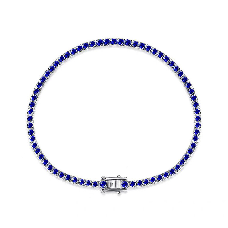 Hui Zhi Wing Jewelry New S Pure Sier Zircon Full Bracelet Fashion Style