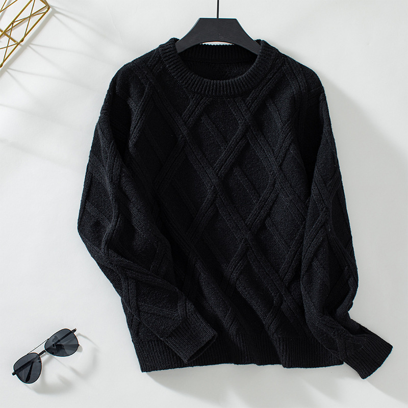 new Free delivery designer sweater for women Round neck sweater casual and comfortable simple base knit sweater