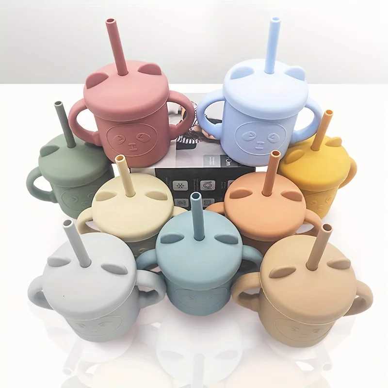Baby Silicone Pacifier Cup Portable Storage Snacks Container Feeding Kids Learning Drinking Cup BPA Free X250806