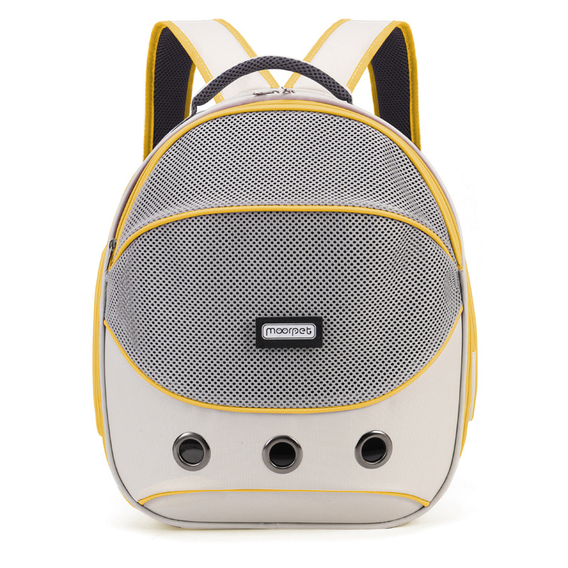 Beni Pet Cat bag, pet bag, portable backpack for going out, hand-held breathable cat bag, double-shoulder breathable, side-opening large space new sty