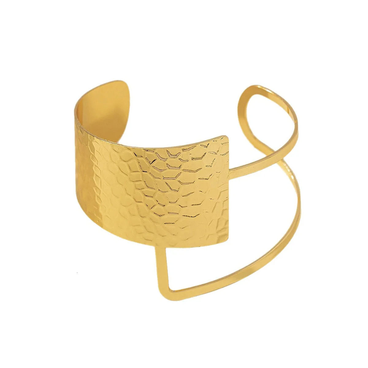 European and American Light Geometric Bracelet Geometric Exaggeration n Jewelry Womens Accessories Gift Wholesale 250805