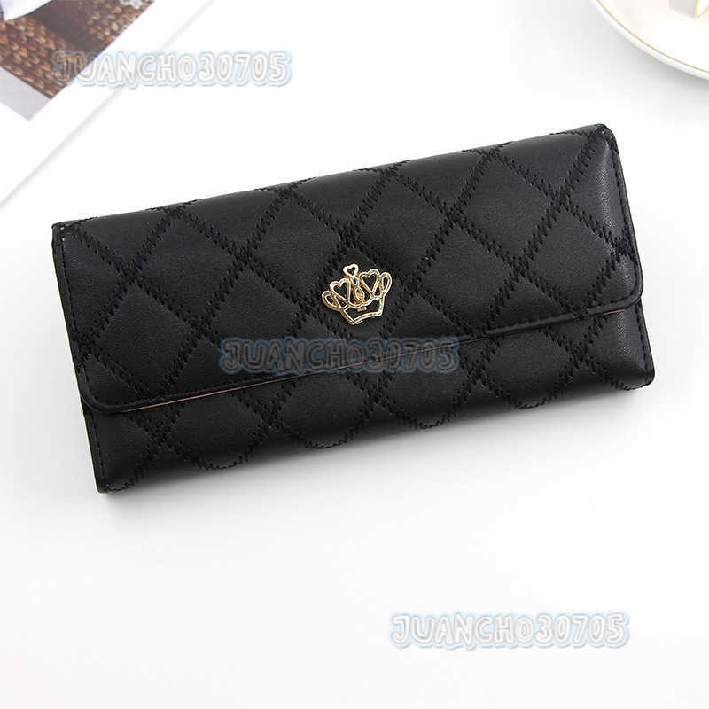 New Medium and Long Fashionable Womens Purse Womens Handbag Wallet Change Mobile Phone Bag Lingge Card Bag H250806