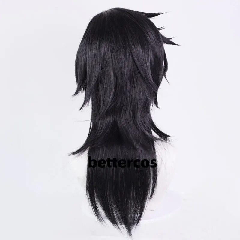 Game Arcane Season 2 Vi Jinx Cosplay Wig Vi Black and Red Hair For Women Men Halloween Carnival Party LOL Role Play Wig 250805