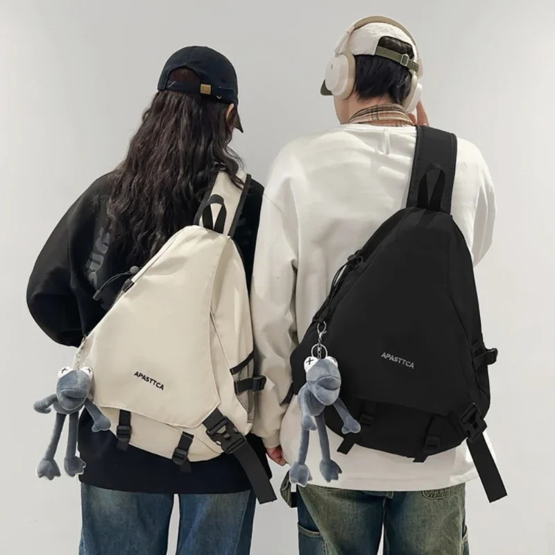 2025 Chest Bag Mens Crossbody Bag Multi Functional Casual One Shoulder Backpack Large Capacity Messenger Bags for Men Bolsa 250731