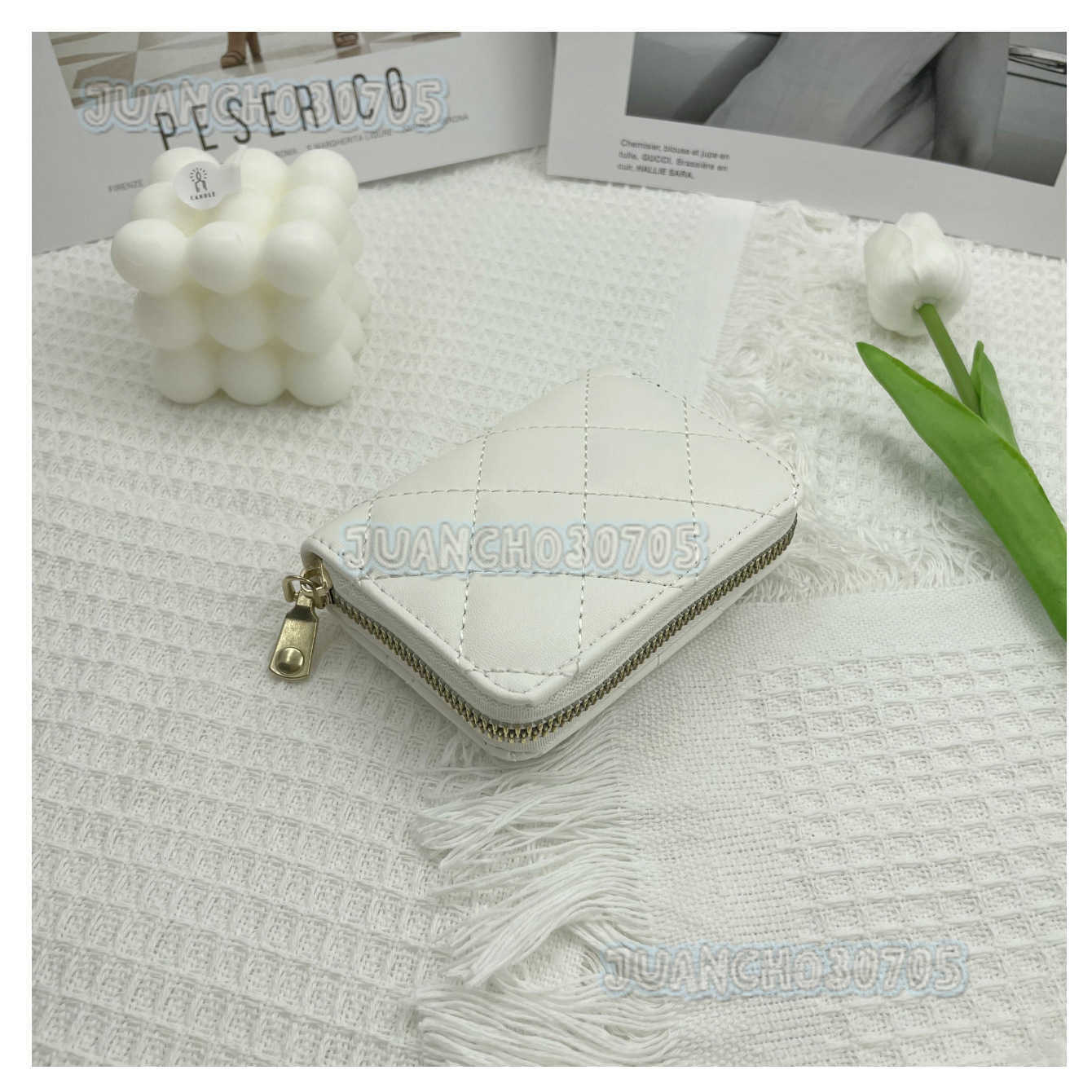 2025 Womens Protection Case Embroidered Lingge 9-card Organ Card Bag Small Zero Wallet H250806 TUES