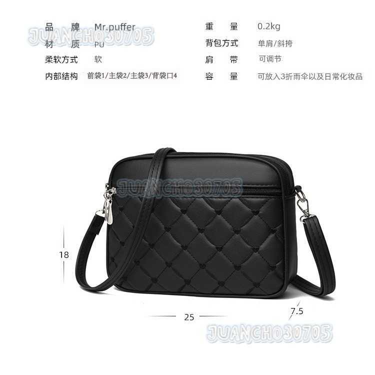 Ladies Luxury and Exquisite 2025 Summer New Womens Bag Versatile Crossbody Small Square Bag Bags H250806