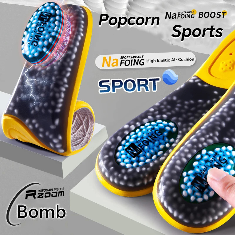 Sport Insoles Arch Support Breathable Technology Shock Absorption Shoes Pad Outdoor Running Rzoom Air Cushion Insole 250805