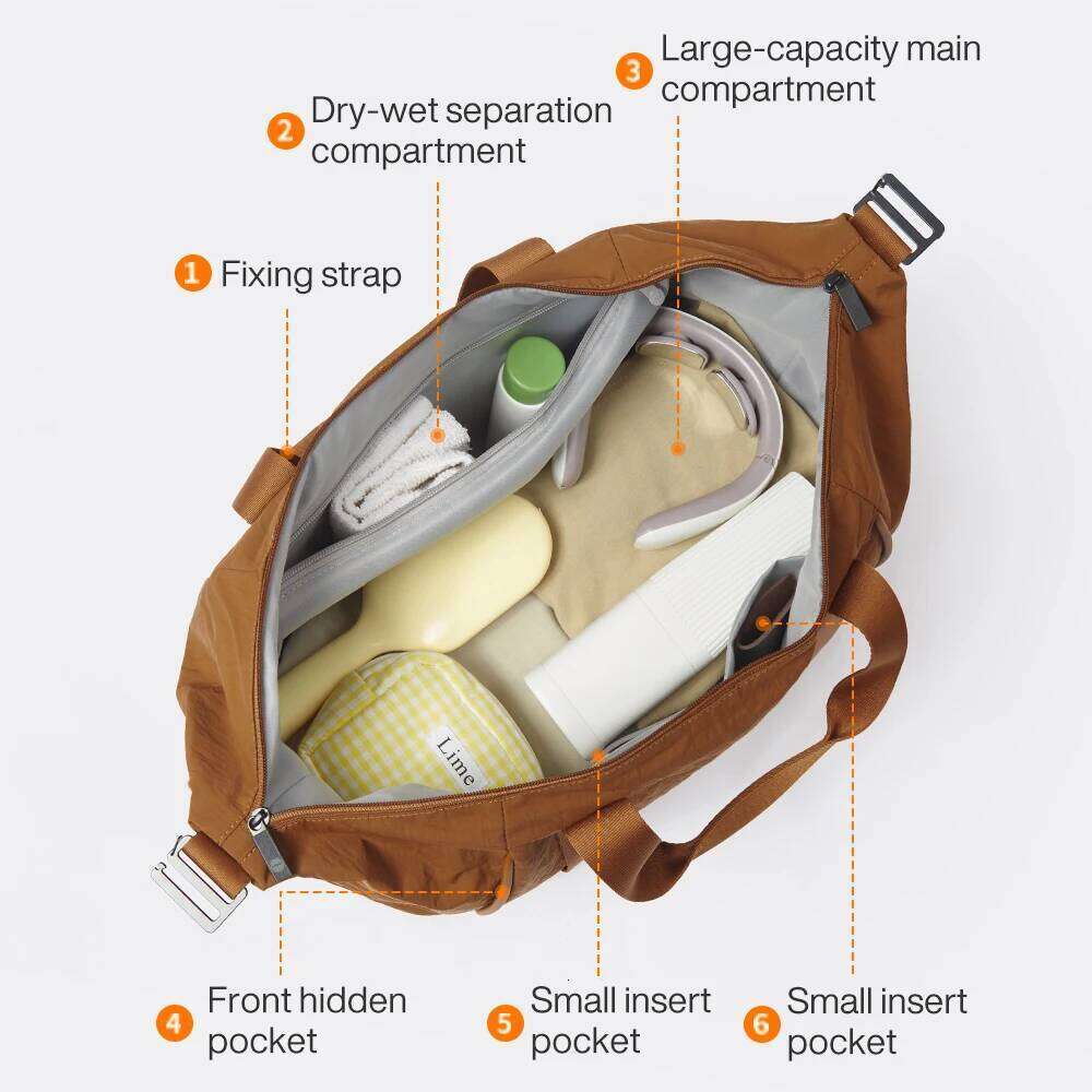 Mixi Travel Bags Women Large Size Capacity Sports Fiess Storage Foldable Duffle Suit For Shoulder Bag Handbag M3020